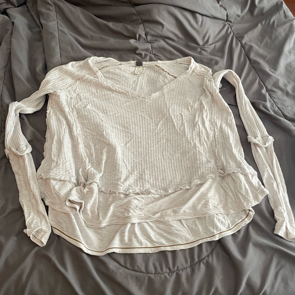 Free People long sleeve top